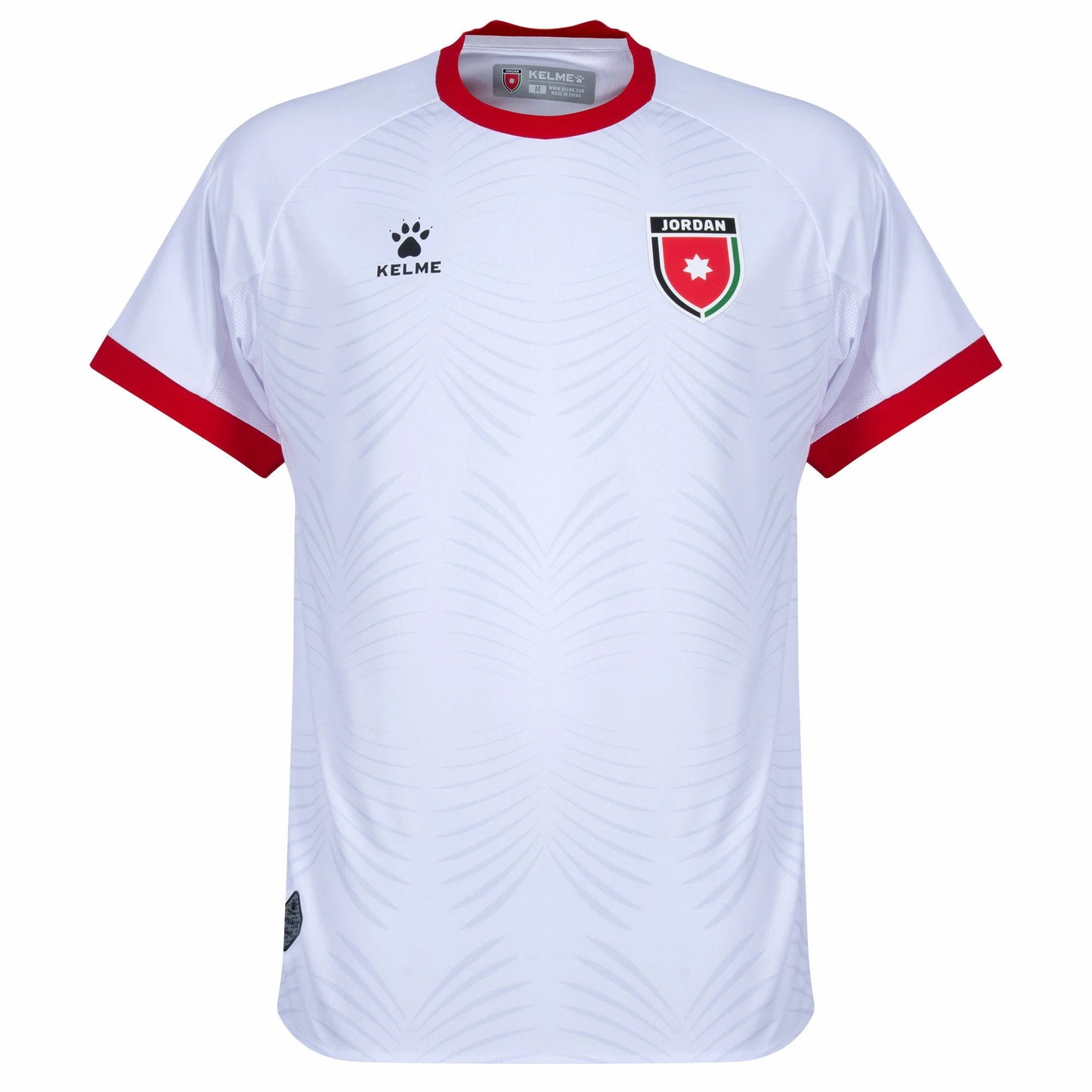 Jordan Soccer Jersey – 2025 Kelme Official Jordan National Football Team Jersey (HOME) - Dahhan Sports