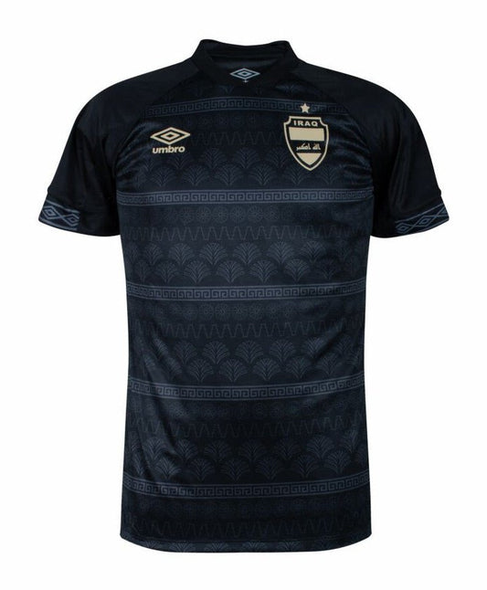 Umbro Iraq Soccer Jersey – Official Umbro Black Iraq National Football Team Jersey (THIRD KIT) - Dahhan Sports